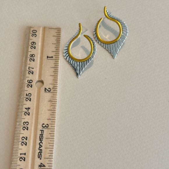 Boho wing Earrings N1356 - Picture 4 of 4